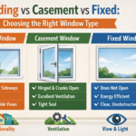 Sliding vs Casement vs Fixed: Choosing the Right Window Type