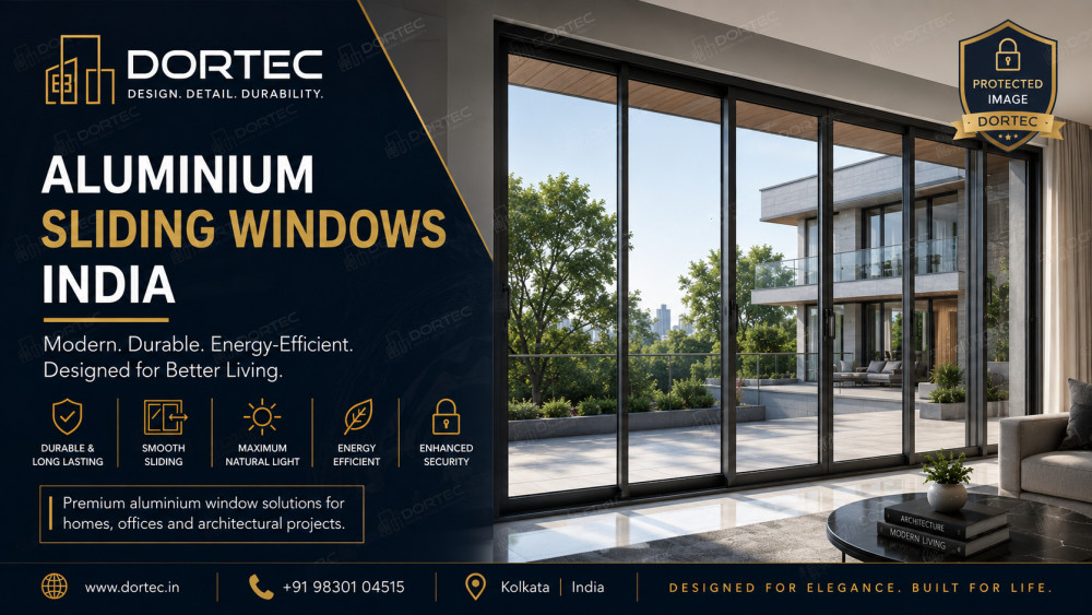 Aluminium Sliding Windows India